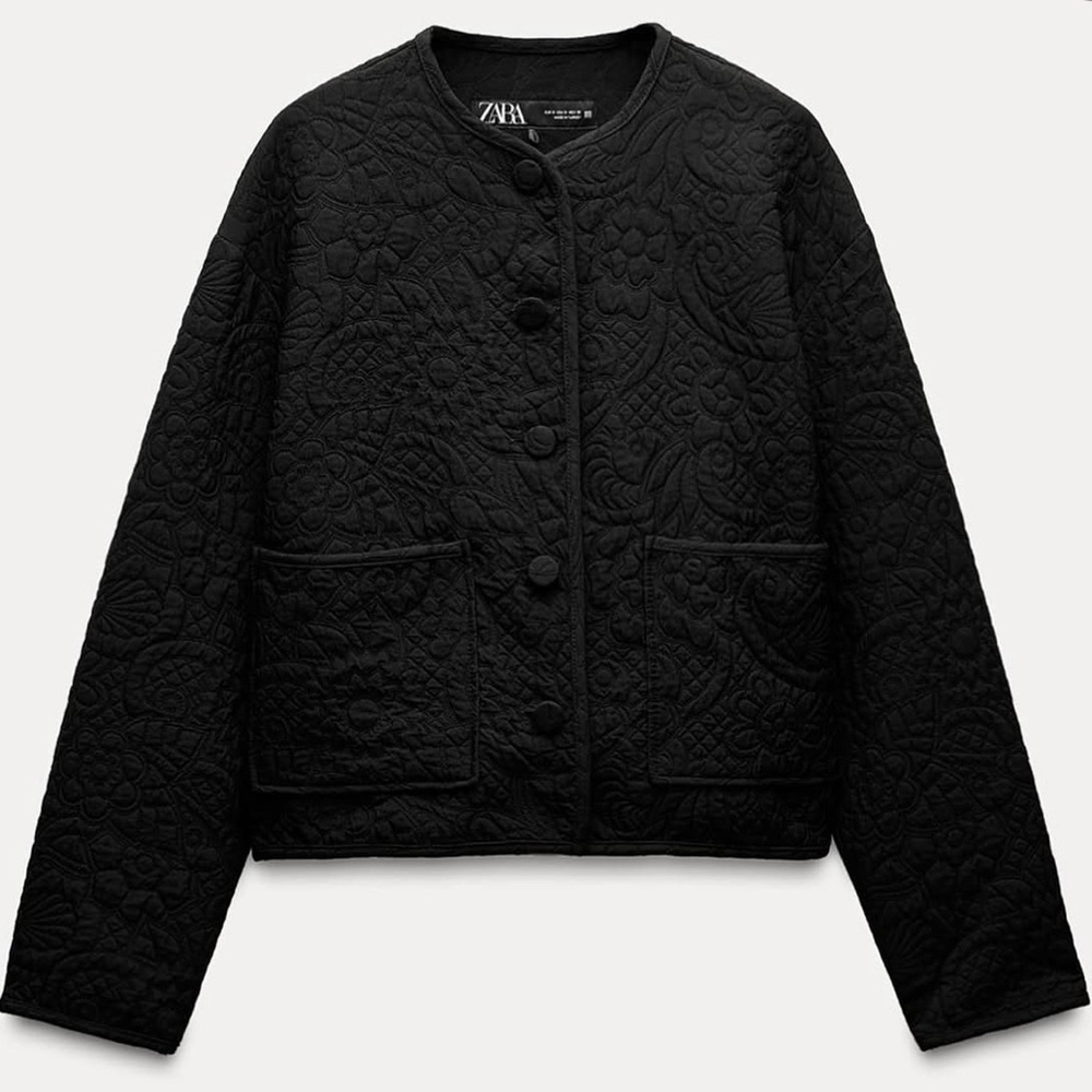 ZARA | Embroidered Jacket